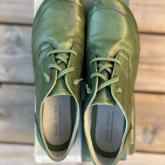 Josef Seibel Loafers Green Size 9 - Picture 3 of 13